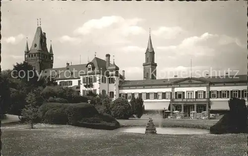 Weinheim Bergstrasse Schlosscafe Kat. Weinheim