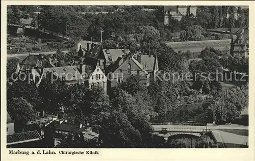 Marburg Lahn Chirurgische Klinik Kat. Marburg