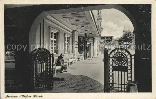 Weisser Hirsch Eingangstor Kat. Dresden