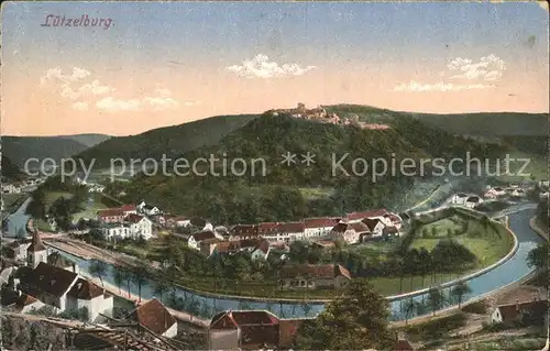 Luetzelburg Lothringen Panorama Kat. Lutzelbourg