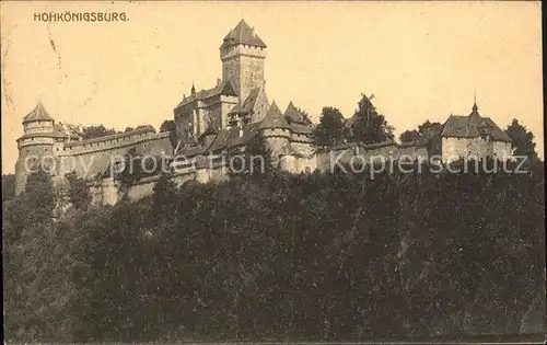 Hohkoenigsburg Haut Koenigsbourg Chateau Kat. Orschwiller