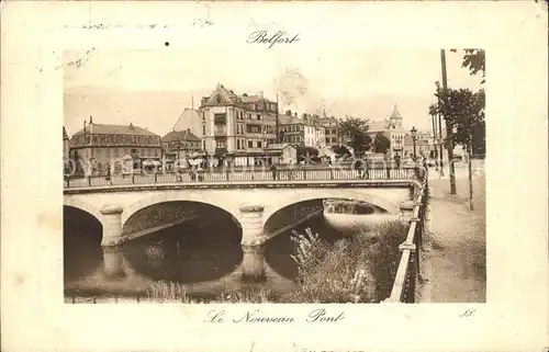 Belfort Alsace Le Nouveau Pont Kat. Belfort