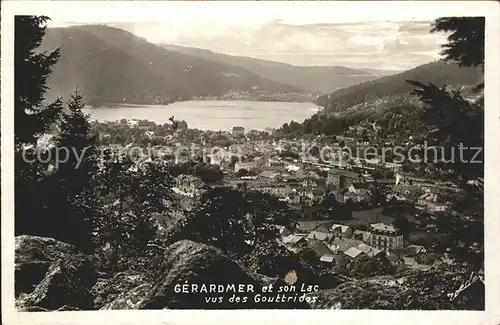 Gerardmer Vosges et son Lac vus des Gouttridos Kat. Gerardmer