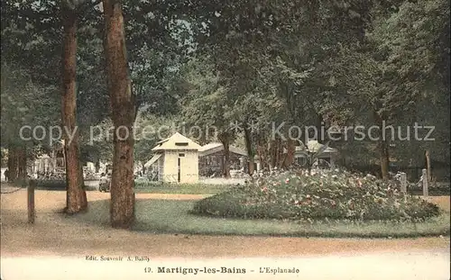 Martigny les Bains Esplanade Kat. Martigny les Bains