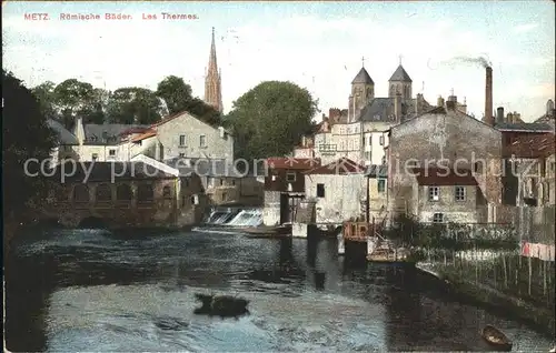 Metz Moselle Roemische Baeder Les Thermes Kat. Metz