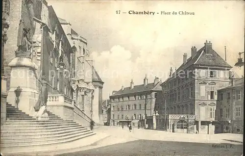 Chambery Savoie Place du Chateau Kat. Chambery