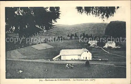 Schirmeck Le Struthof Panorama Kat. Schirmeck