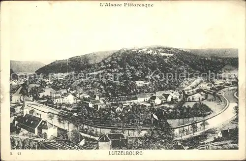 Lutzelbourg Panorama Alsace Pittoresque Kat. Lutzelbourg