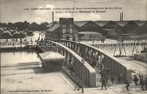 Saint Nazaire Loire Atlantique Pont Chantiers Hailaust et Gutzeit Kat. Saint Nazaire