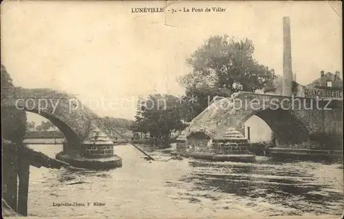 Luneville Pont de Viller Kat. Luneville