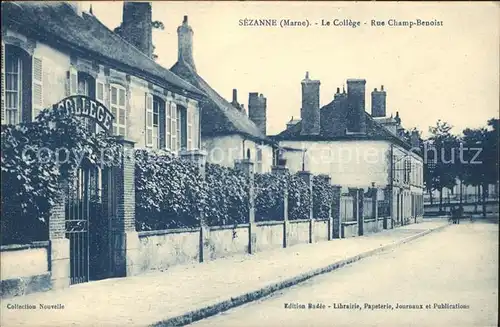 Sezanne College Rue Champ Benoist Kat. Sezanne