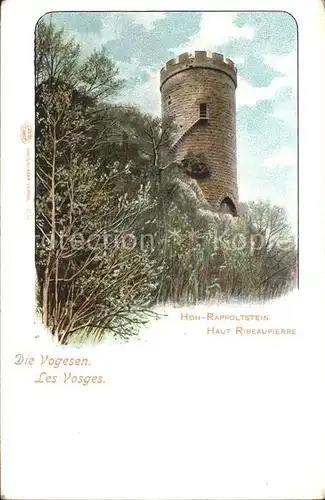 Hoh Rappoltstein Burg Kat. Ribeauville