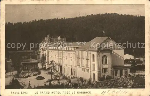 Trois Epis Haut Rhin Elsass Grand Hotel avec le Hohnack Kat. Ammerschwihr