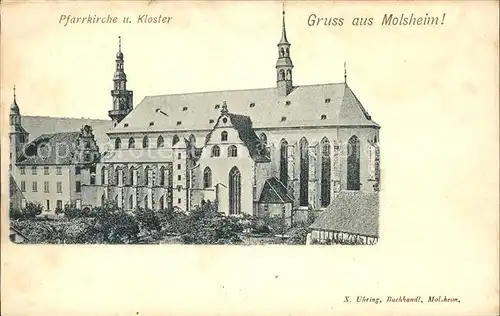 Molsheim Pfarrkirche und Kloster Kat. Molsheim