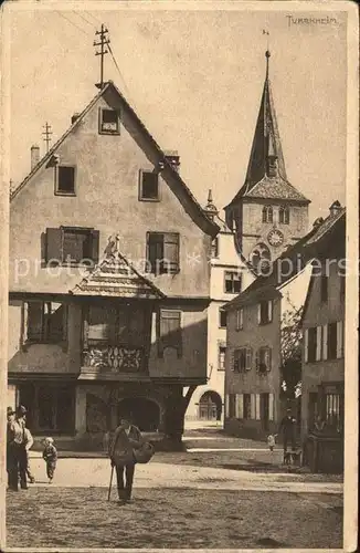 Turckheim Haut Rhin Ortspartie Kat. Turckheim