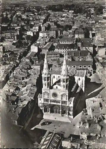 Macon Saone et Loire Eglise Saint Pierre vue aerienne Kat. Macon