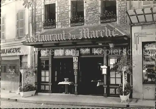 Beaune Cote d Or Burgund Restaurant du Marche Kat. Beaune