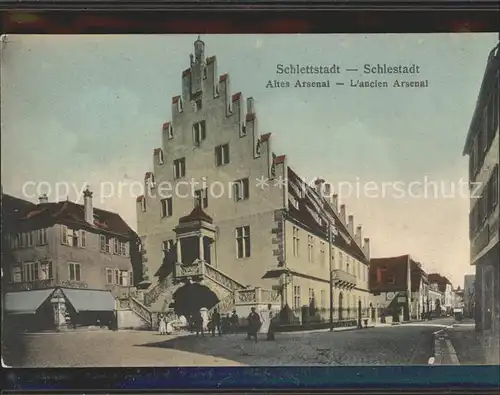 Schlettstadt Altes Arsenal Ancien Arsenal Kat. Selestat