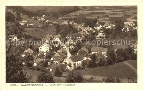 Waldersbach Vue d ensemble Collection Les beaux sites de France Kat. Waldersbach