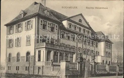 Bischweiler Bezirkswaisenhaus Kat. Bischwiller
