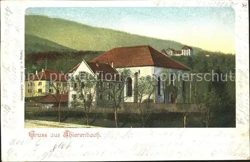 Thierenbach Haut Rhin Elsass Wallfahrtsort Deutsche Reichspost Kat. Jungholtz