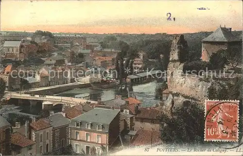 Poitiers Vienne Rocher de Coligny Kat. Poitiers