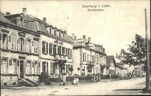 Saarburg Lothringen Nordgraben Kat. Sarrebourg