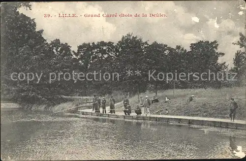 Lille Nord Grand Carre Bois de la Deule Pecheurs Kat. Lille