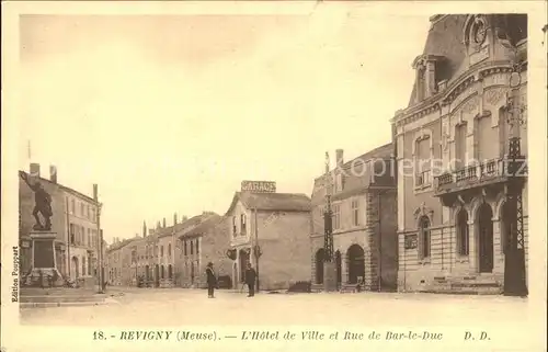 Revigny sur Ornain Hotel de Ville Rue de Bar le Duc Kat. Revigny sur Ornain