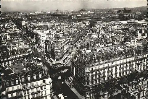 Paris Panorama vers la Rue de Rivoli Kat. Paris