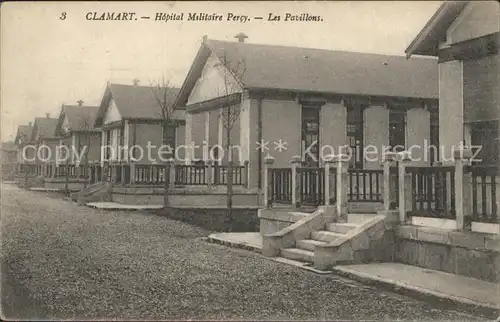 Clamart Hopital Militaire Percy Pavillons Kat. Clamart