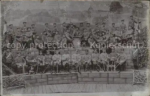 Strasbourg Alsace Militaer Regiment Gruppenbild Kat. Strasbourg