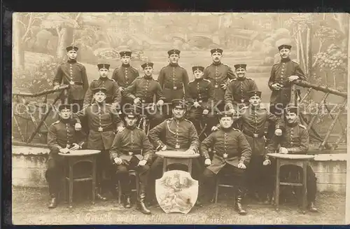 Strasbourg Alsace Militaer Regiment Gruppenbild Kat. Strasbourg