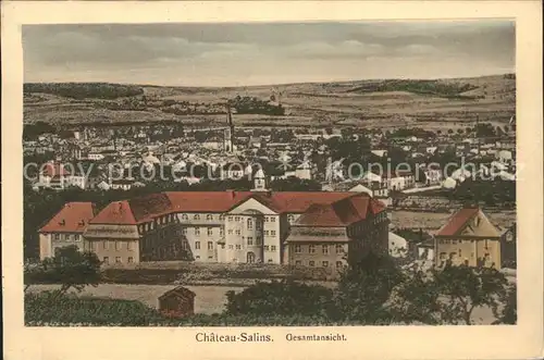 Chateau Salins Gesamtansicht Kat. Chateau Salins