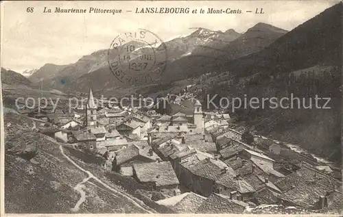 Lanslebourg Mont Cenis Panorama Kat. Lanslebourg Mont Cenis