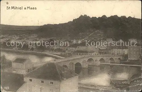 Saint Mihiel Pont sur la Meuse Kat. Saint Mihiel