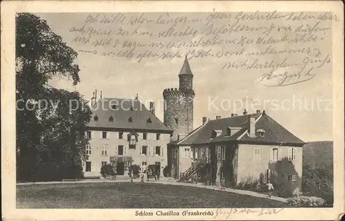 Chatillon en Bazois Schloss Chatillon Kat. Chatillon en Bazois
