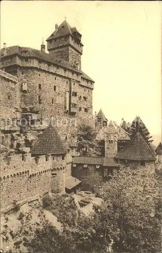 Hohkoenigsburg Haut Koenigsbourg Wiederherstellung der Burg Kaiser Wilhelm II Kat. Orschwiller