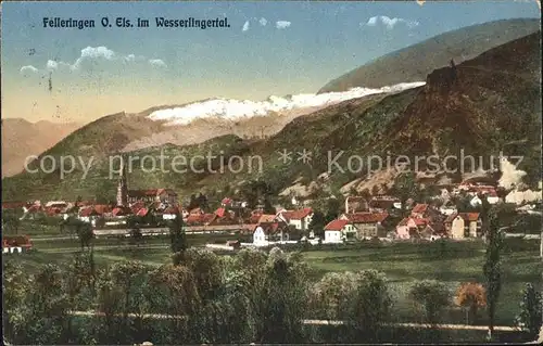 Felleringen Panorama Wesserlingertal Kat. Fellering