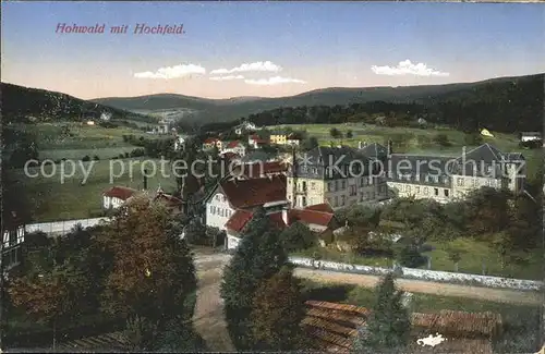 Le Hohwald mit Hochfeld Kat. Le Hohwald