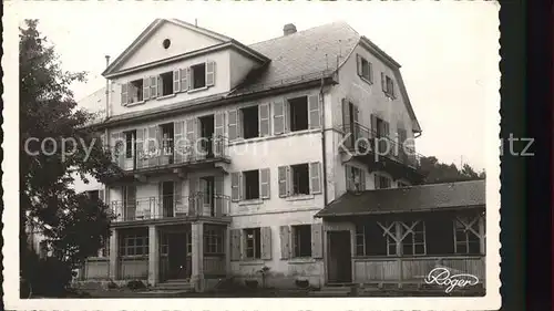 Aubure Haut Rhin Sanatorium Bethel Kat. Aubure