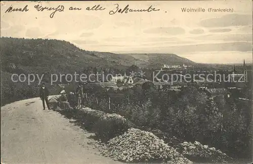 Woinville Panorama Kat. Saint Mihiel