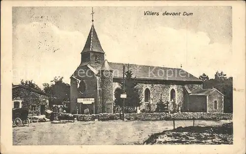 Villers devant Dun Eglise Kirche Kat. Villers devant Dun