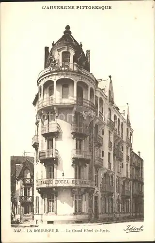 La Bourboule Grand Hotel de Paris Kat. La Bourboule