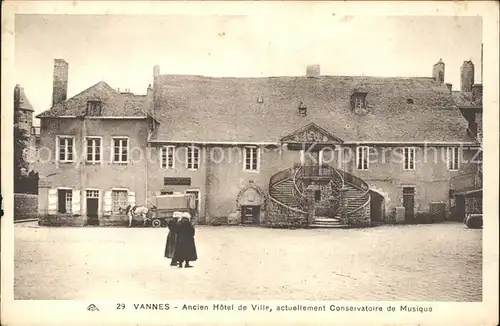 Vannes Ancien Hotel de Ville actuellement Conservatoire de Musique Kat. Vannes