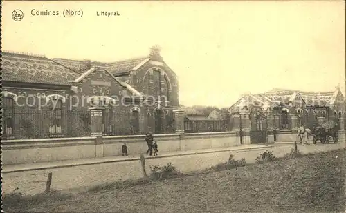 Comines Lille Hopital Krankenhaus Kat. Comines