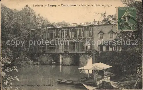 Dampmart Moulin de Quincangrogne Kat. Dampmart