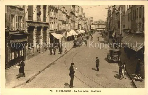 Cherbourg Octeville Basse Normandie Rue Albert Mathieu Kat. Cherbourg Octeville