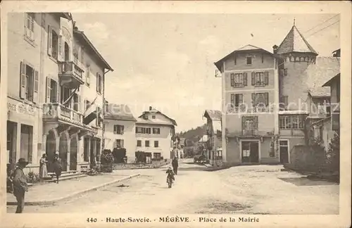 Megeve Place de la Mairie Kat. Megeve