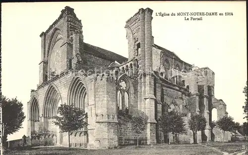 Mont Notre Dame Eglise Portail Monument historique Kat. Mont Notre Dame